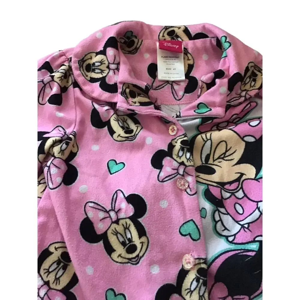 Disney Minnie Mouse 2 Piece PJ’s Size 4T
